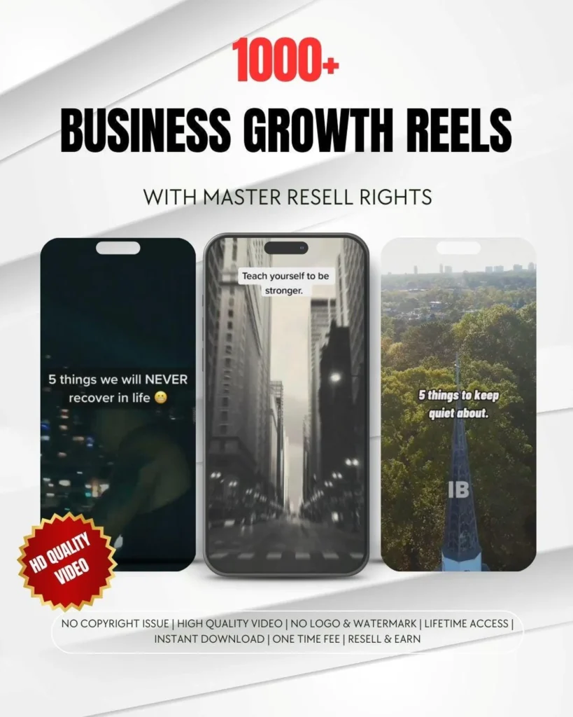 1000+ Business Growth Reels