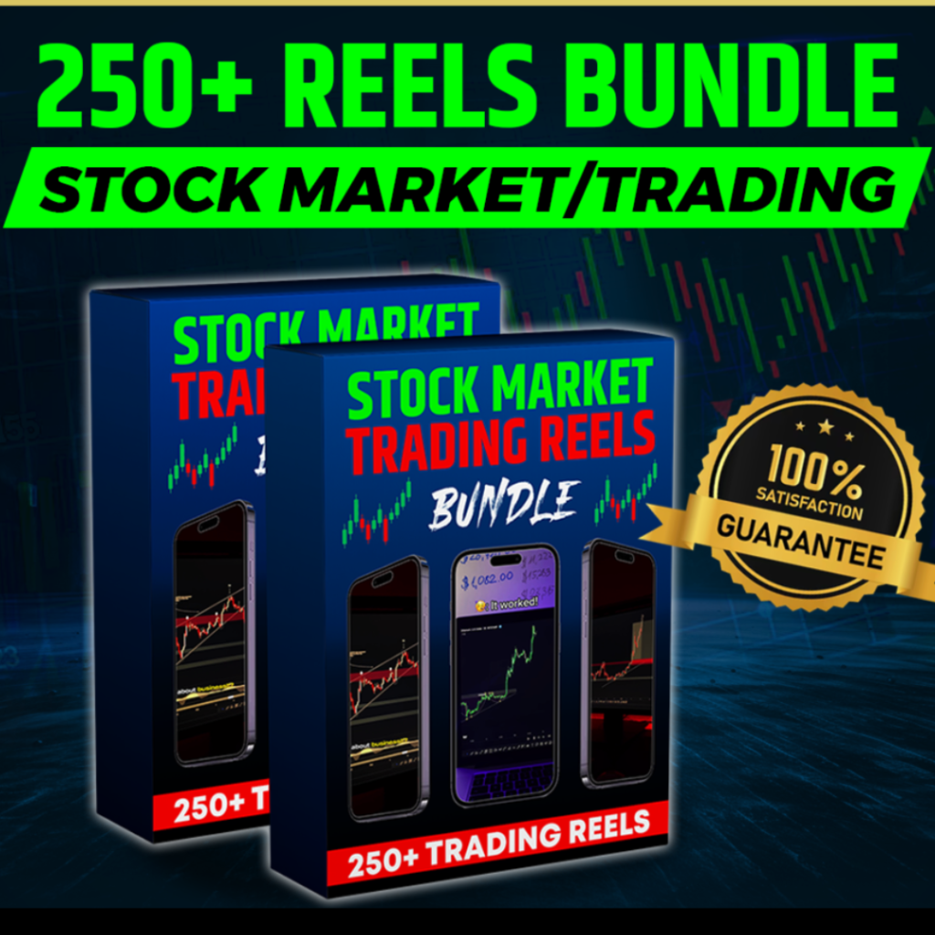 250+ Stock Market / Trading Reels