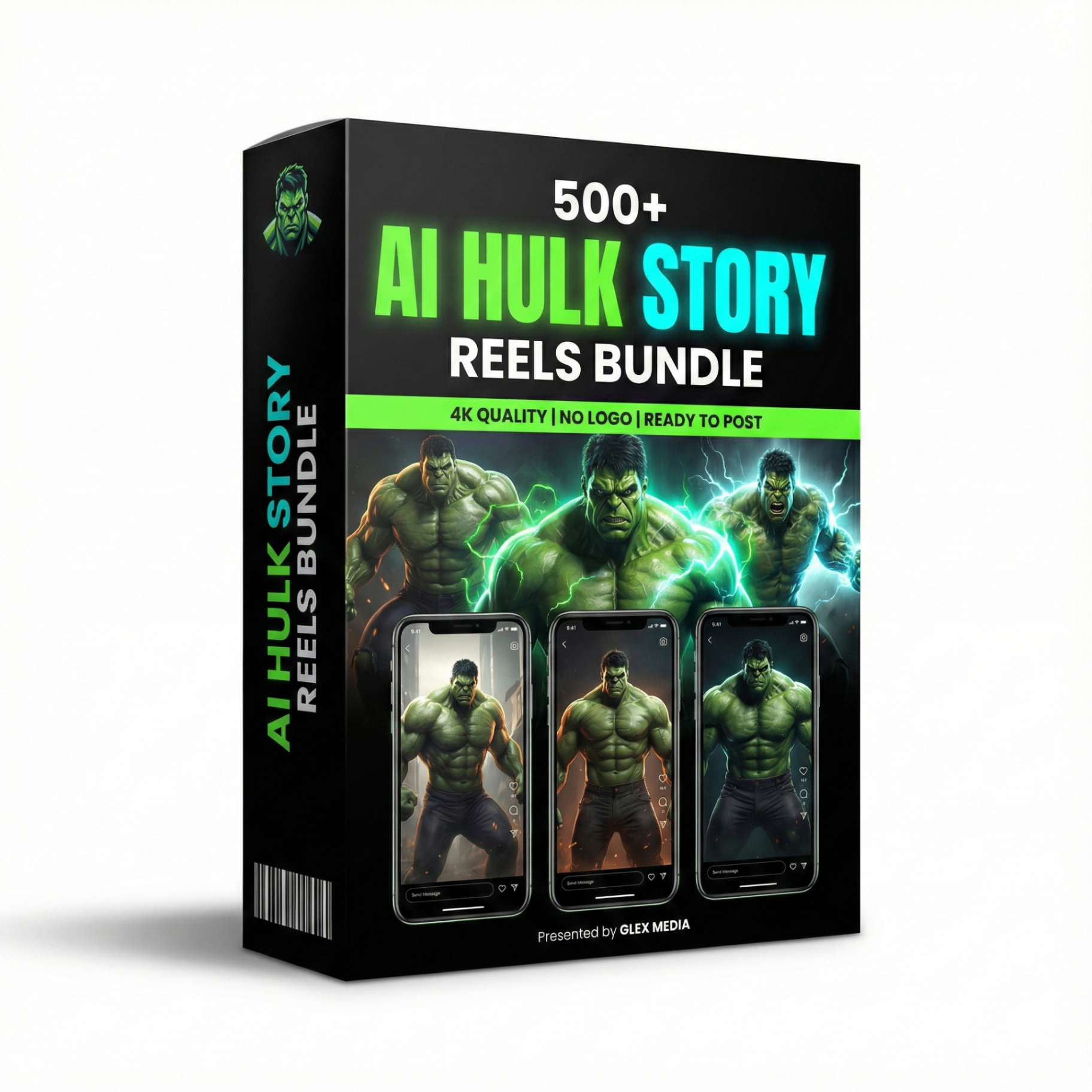 500+ AI Hulk Story Reels