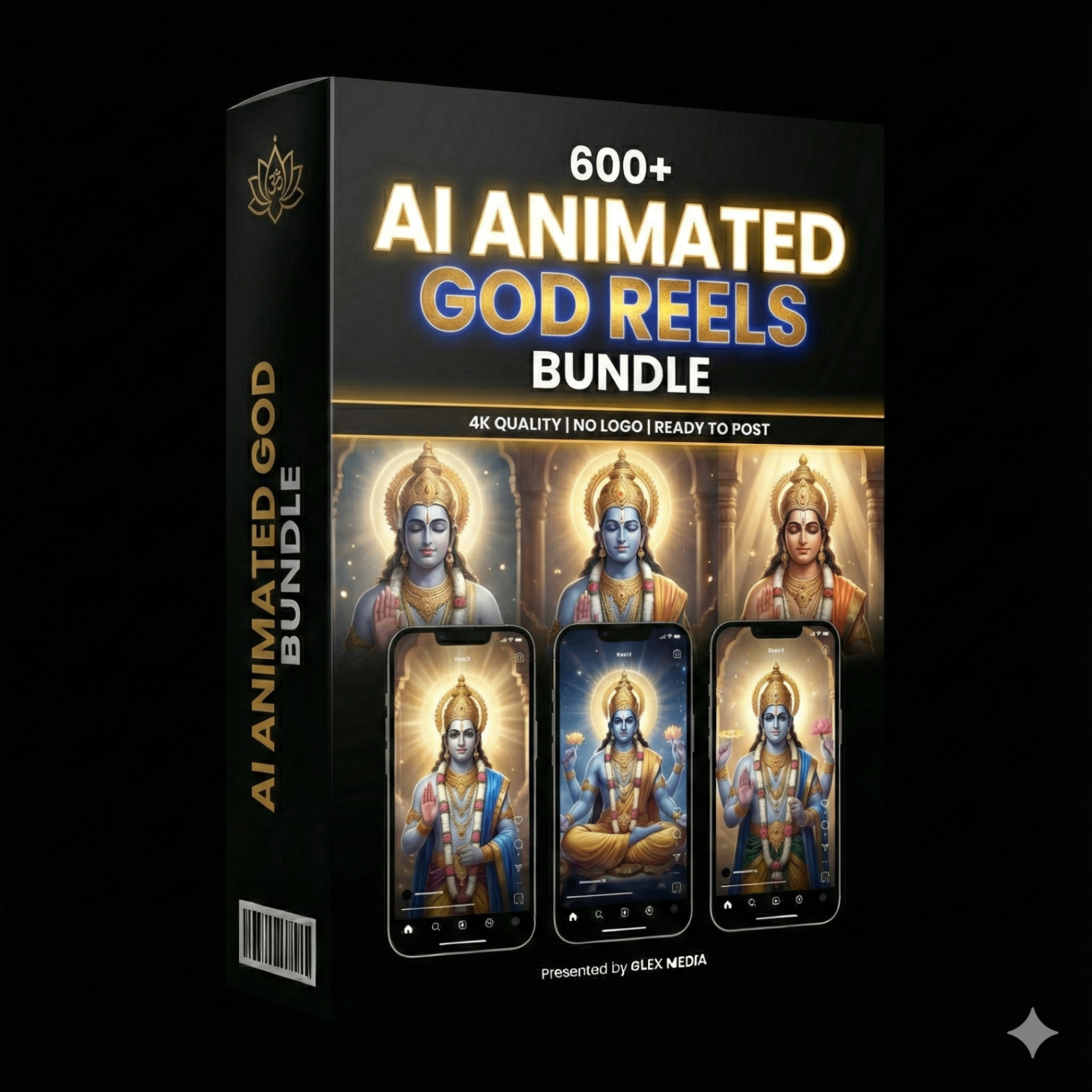 600+ AI Animated God Reels