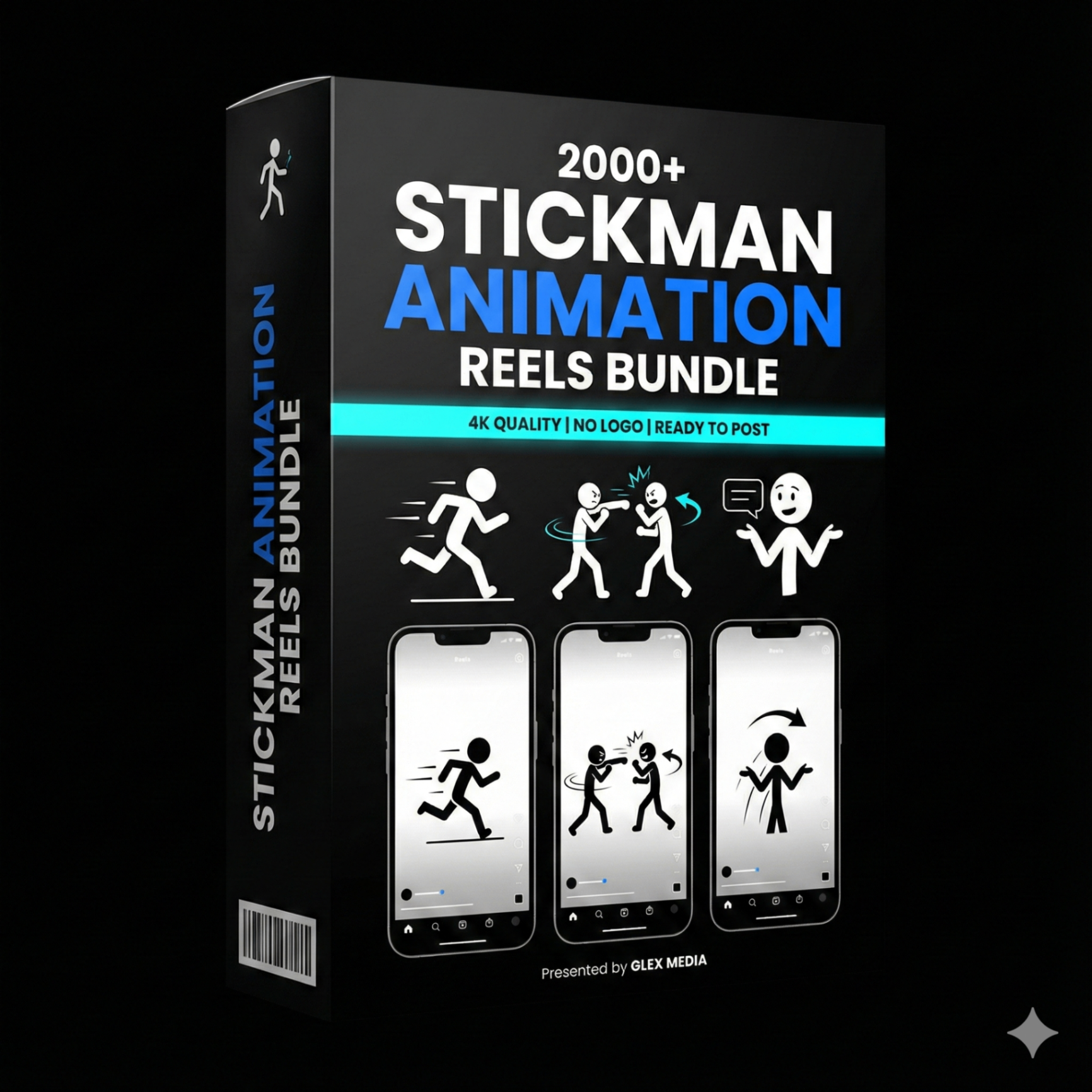 2000+ Stickman Animation Reels