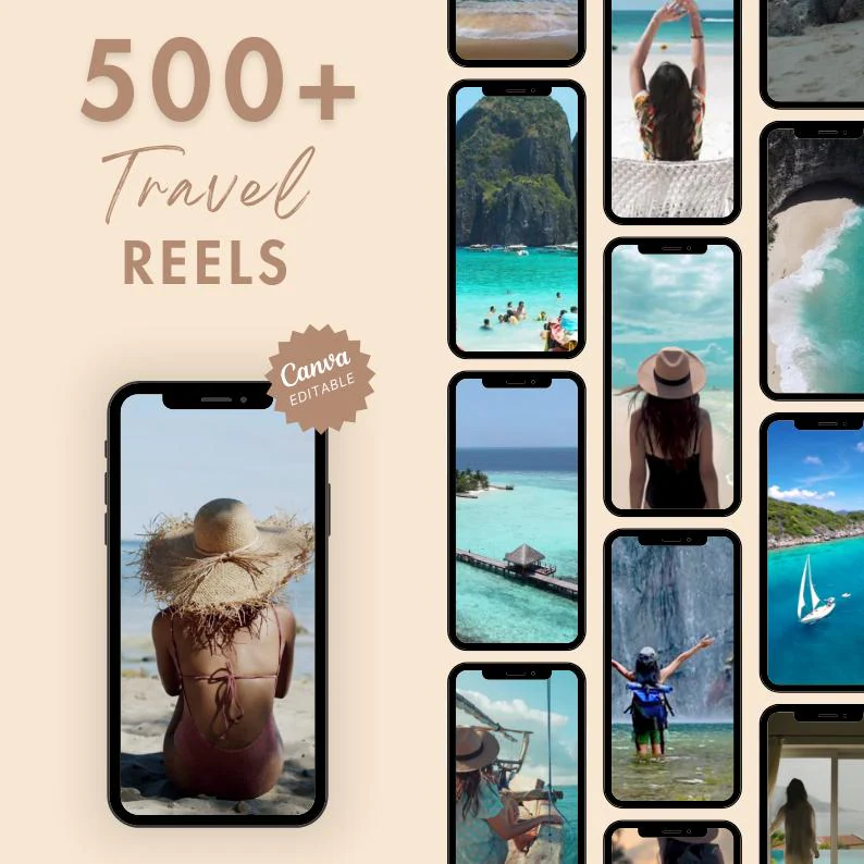 500+ Travel Reels