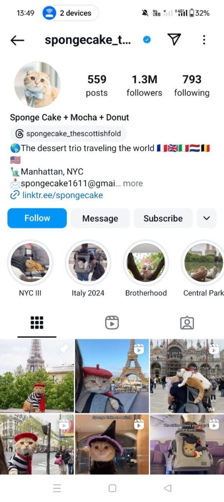 Instagram proof 1