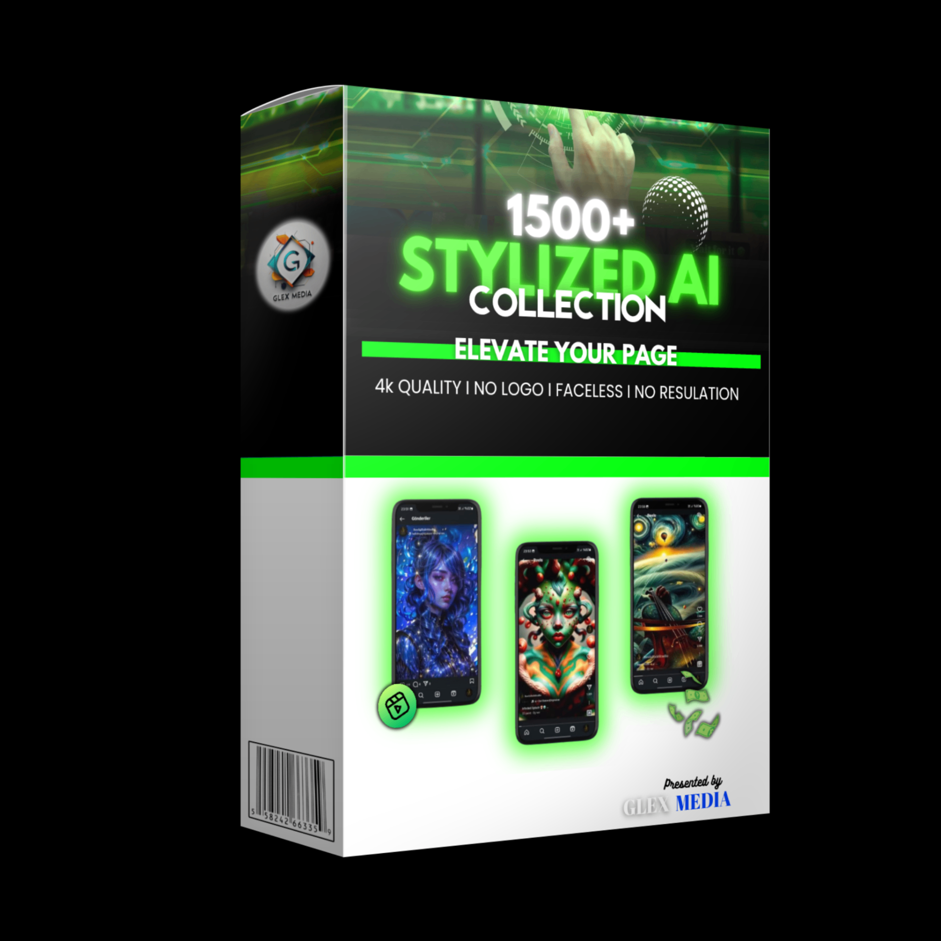 1500+ Stylized AI Collection