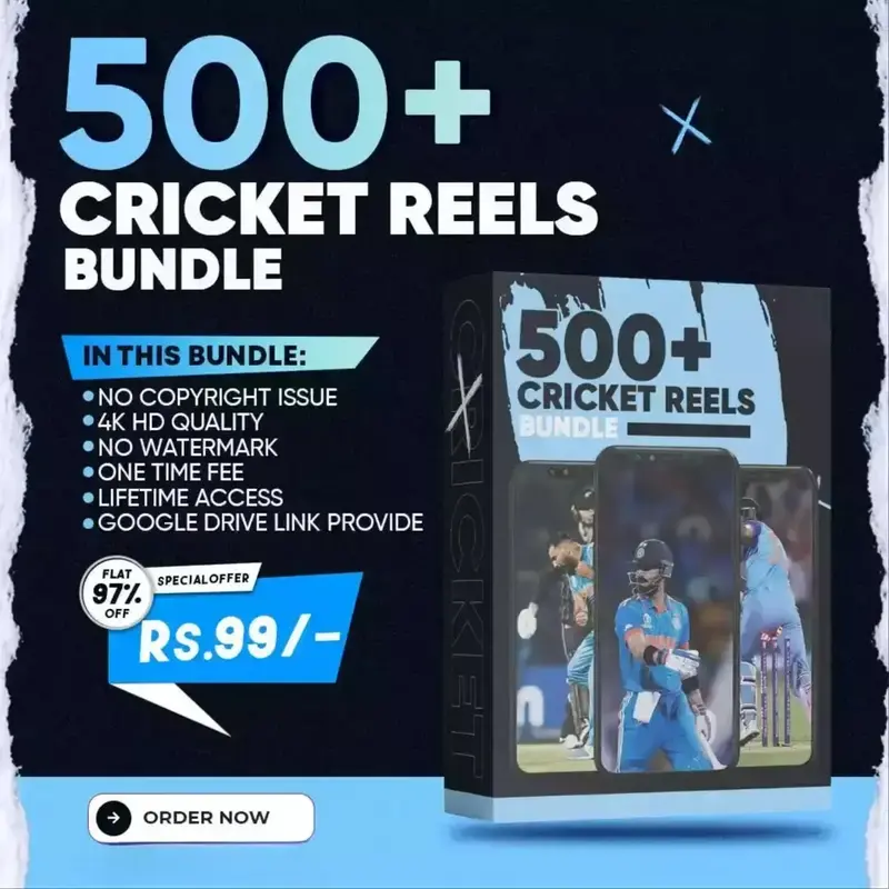 500+ Cricket Reels